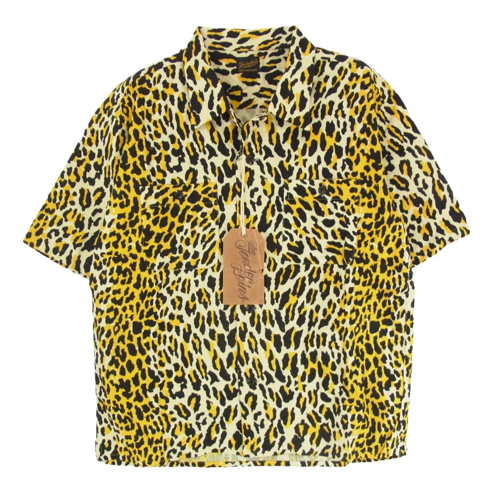TENDERLOIN T-PRINT FLANNEL SHT WOLF Sサイズ TENDERLOIN T-PRINT SHT SHORT BLUE SALURIS-TENDERLOIN
