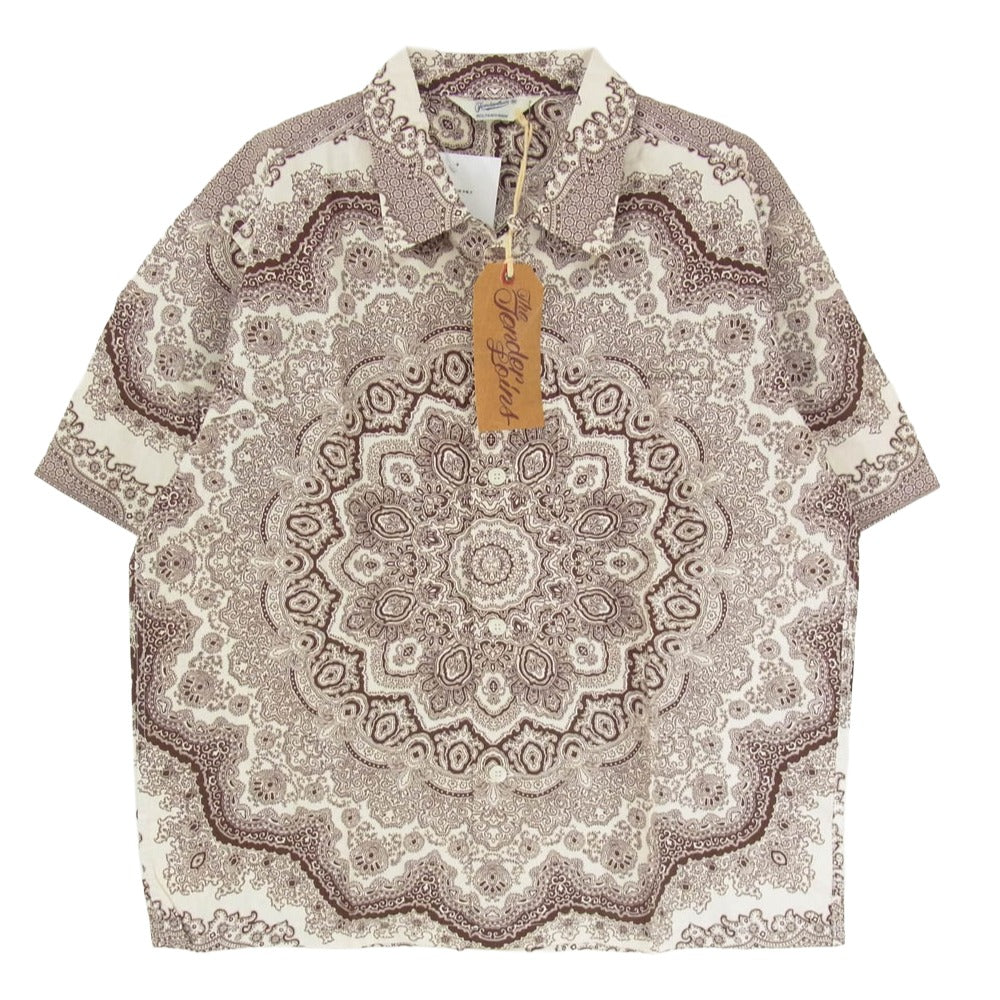 テンダーロインペイズリー TENDERLOIN テンダーロイン T-PAISLEY SHT ペイズリー柄 半袖 オープン