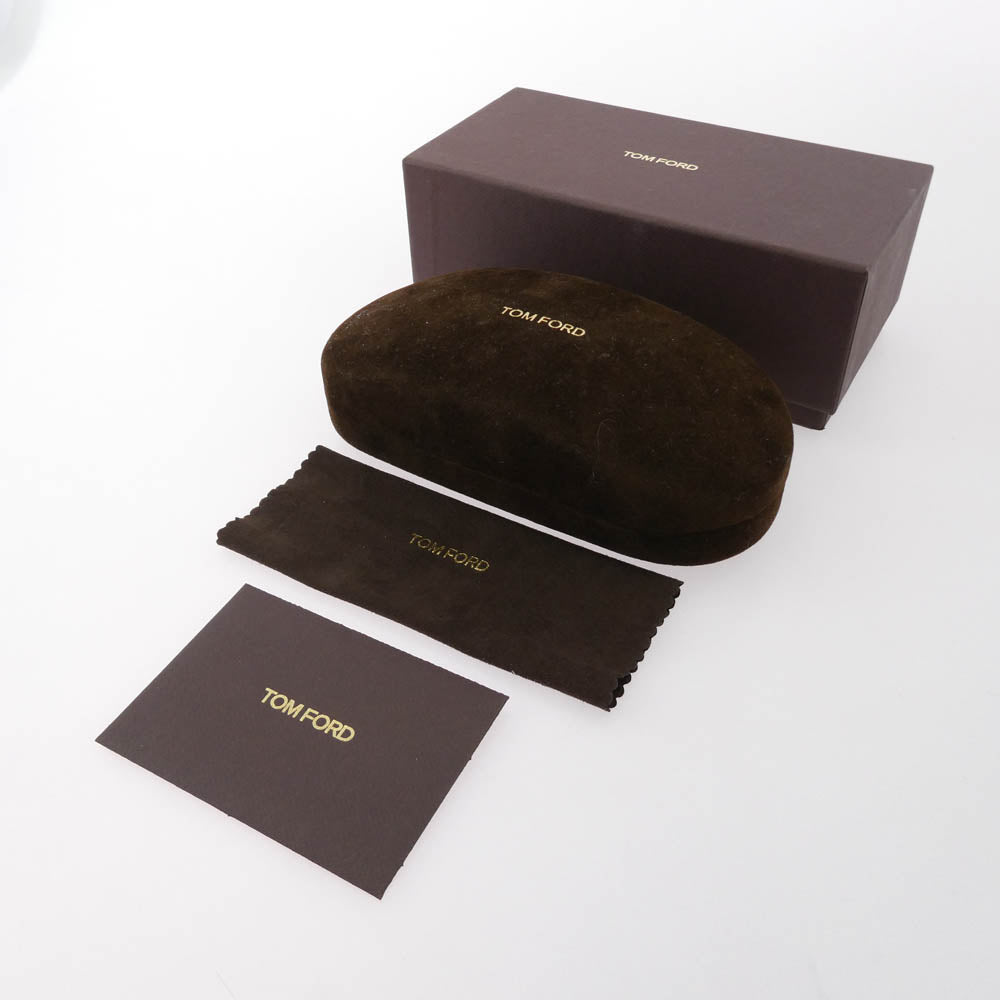 TOM FORD トムフォード TF336 01V イタリア製 Leo レオ サングラス アイウェア 眼鏡 ブラック系 52□21 145【中古】