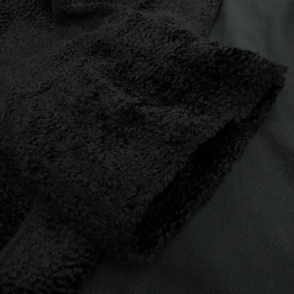 FENDI フェンディ ボタンレス フリース ガウン ジャケット ブラック系【中古】