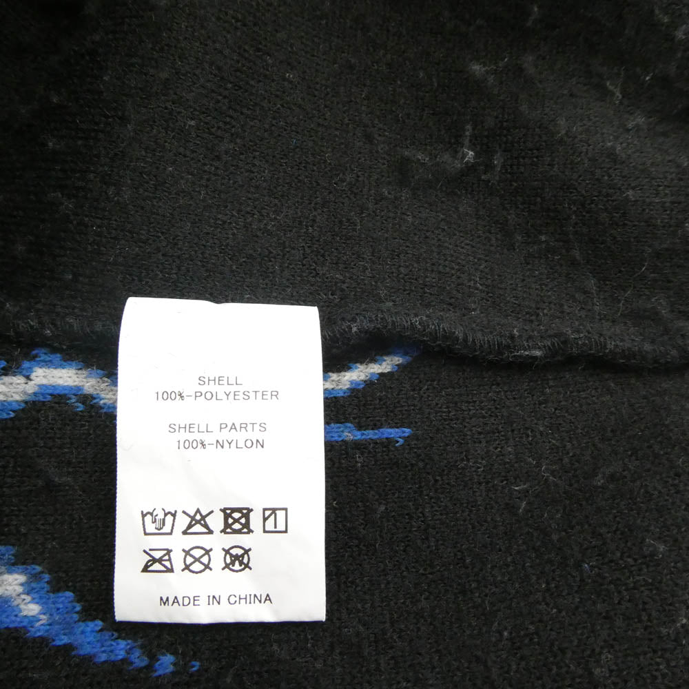 CHALLENGER チャレンジャー 25AW CLG-JK 025-013 THUNDERBOLT BOA JACKET サンダーボルト ボア ジャケット スナップ フリース ジャケット ブラック系 S【中古】