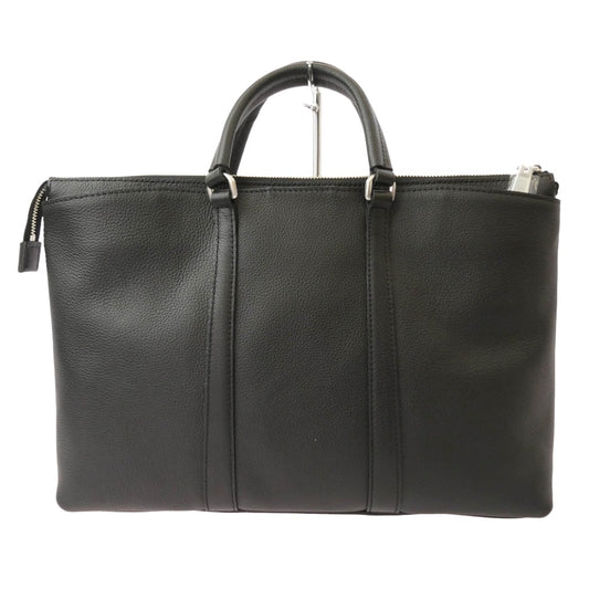 aniary アニアリ 07-01005 Shrink Leather シュリンク レザー ブリーフケース トートバッグ ブラック ブラック系【極上美品】【中古】