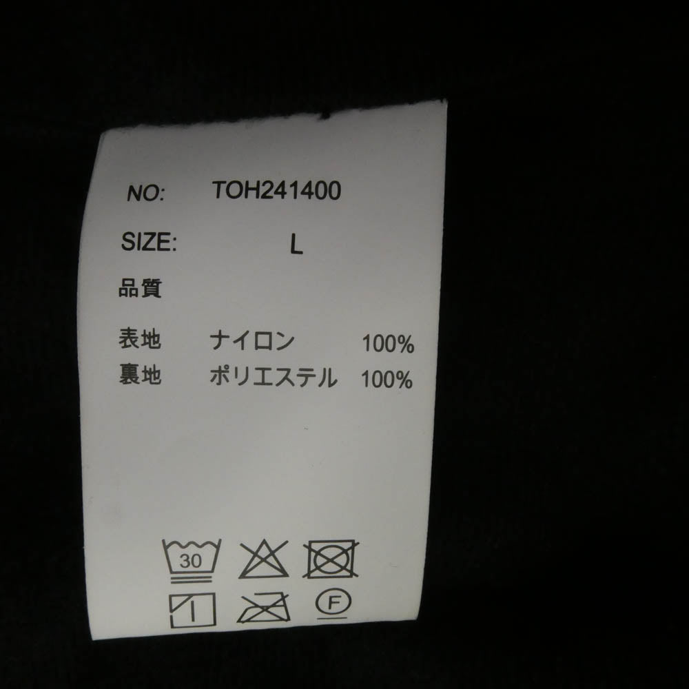 タトゥースタジオヤマダ TOH241400 ナイロン コーチ ジャケット ブルゾン ブラック系 L【中古】