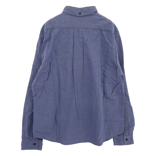 TENDERLOIN テンダーロイン T-CHAMBLEY SHT BD ボタンダウン 長袖 シャンブレーシャツ ライトブルー系 M【中古】
