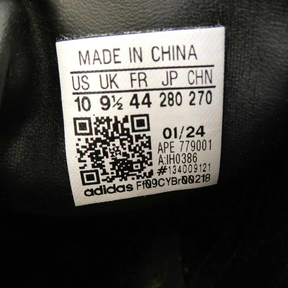 adidas アディダス IH0386 x FREAKS STORE フリークスストア 別注 CAMPUS キャンパス 80S ローカット スニーカー ブラック系 28cm【極上美品】【中古】