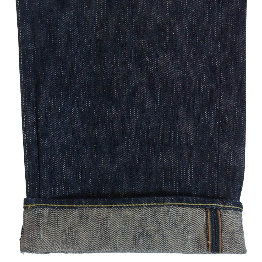 ONI DENIM 鬼デニム ONI 200-鬼KASE 16oz Wide Straight 枷 かせ染め ワイドストレート デニム パンツ インディゴブルー系 32【極上美品】【中古】