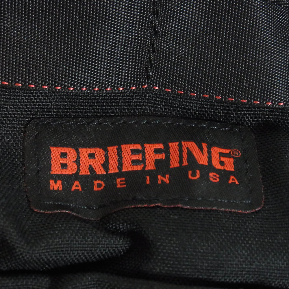 BRIEFING ブリーフィング ミニボストン ハンドバッグ ブラック系【中古】