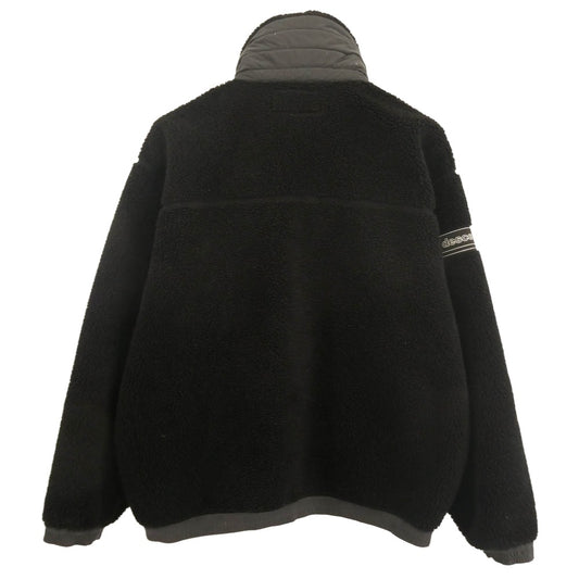 DESCENDANT ディセンダント 222ATDS-JKM02 MANCHOT FLEECE JACKET フルジップ フリース ボア ジャケット ブラック系 1【中古】