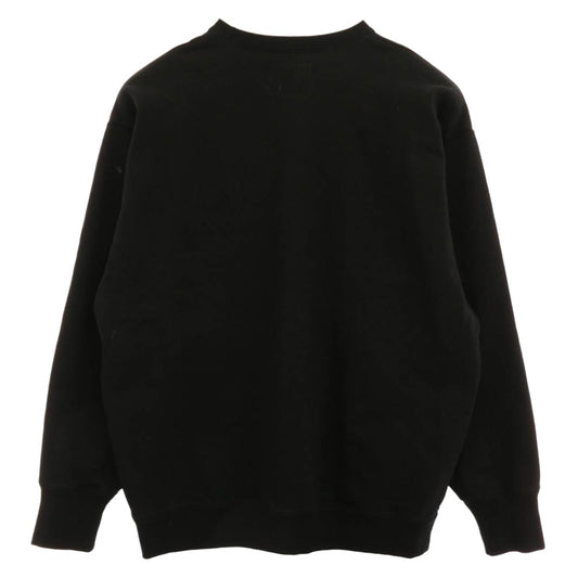 WTAPS ダブルタップス 25SS 251ATDT-CSM03 ACADEMY SWEATER COTTON アカデミー セーター コットン スウェット ブラック ブラック系 3【美品】【中古】