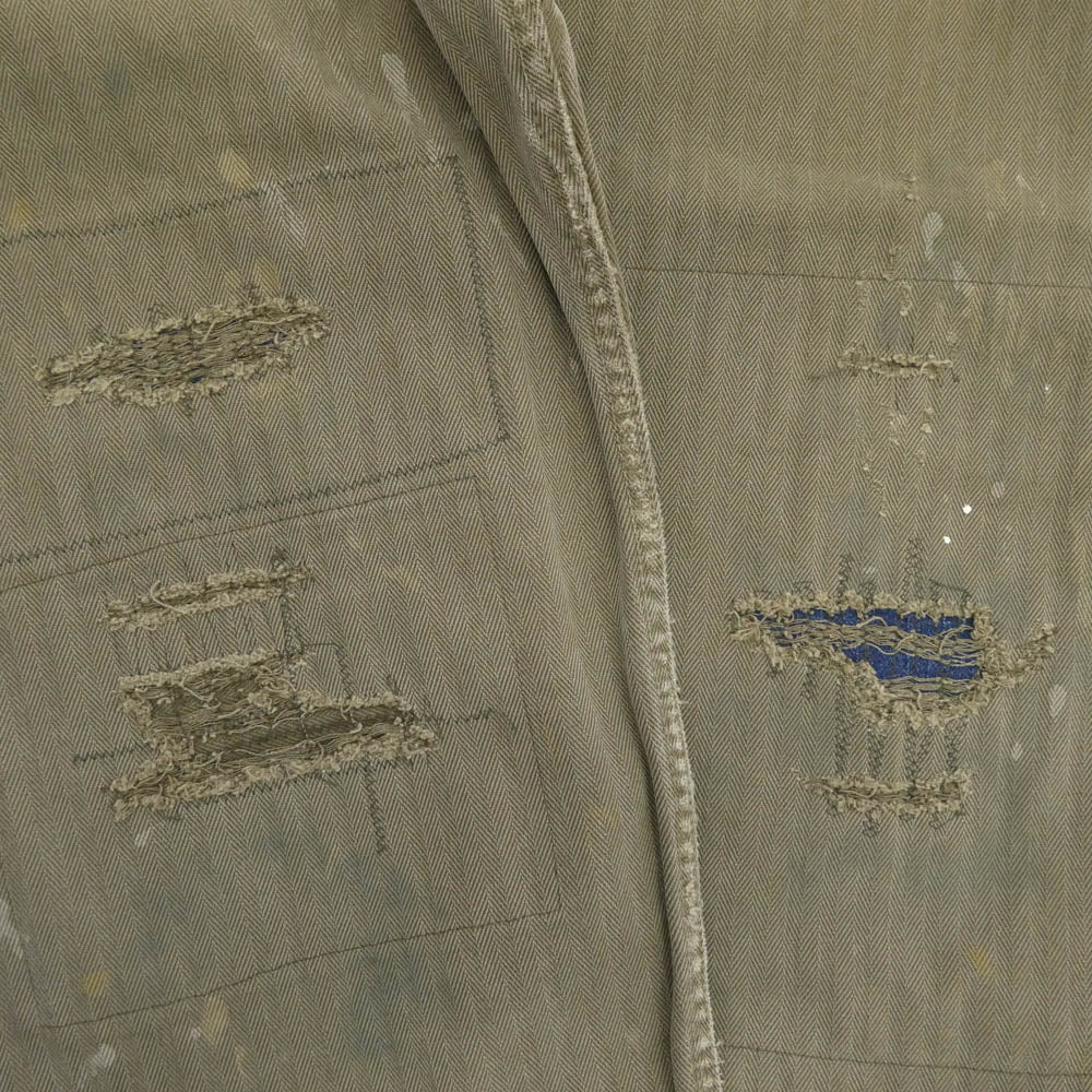 VISVIM ビズビム 118105008010 0118105008010 VETERANS PANTS CRASH ベテランズ クラッシュ カーゴ パンツ カーキ系 2【中古】