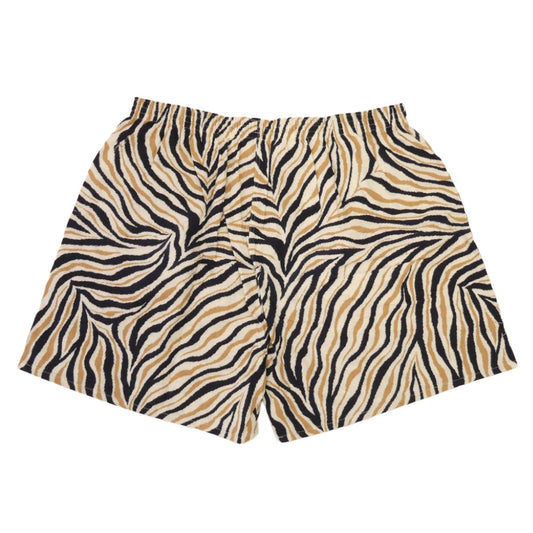 TENDERLOIN テンダーロイン T-TRUNKS A ZEBRA ゼブラ フランネル トランクス ショーツ ハーフパンツ M【新古品】【未使用】【中古】