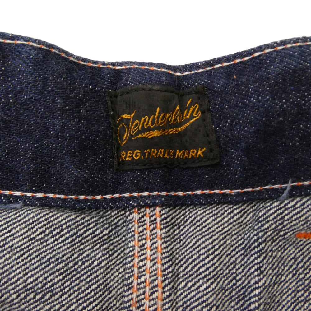 TENDERLOIN テンダーロイン ペインター デニム ハーフパンツ インディゴブルー系 M【中古】