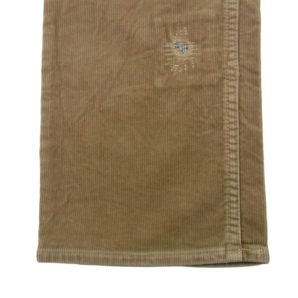 POLO RALPH LAUREN ポロ・ラルフローレン ダメージ加工 コーデュロイ パンツ ベージュ系 32【中古】