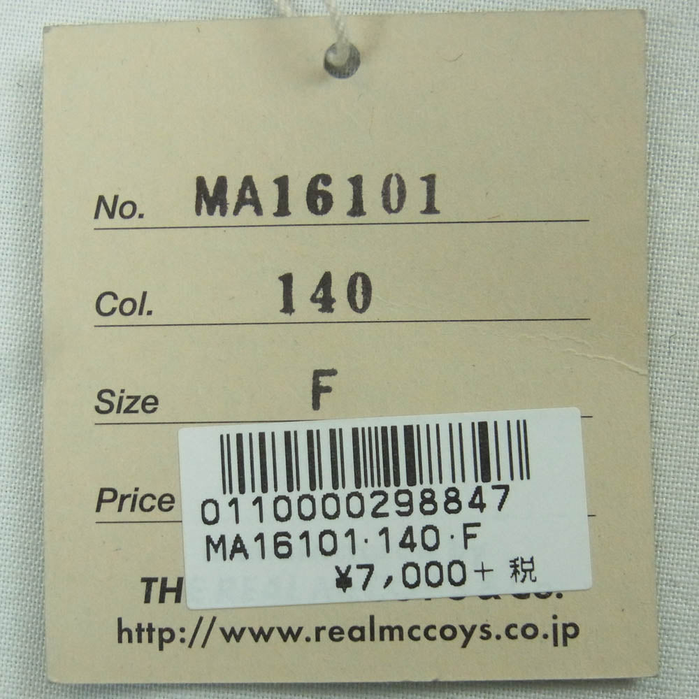 The REAL McCOY'S ザリアルマッコイズ MA16101 U.S.NAVY WATCH CAP WWI ユーエス ネイビー ニットキャップ ビーニー ダークネイビー系 140 F【中古】