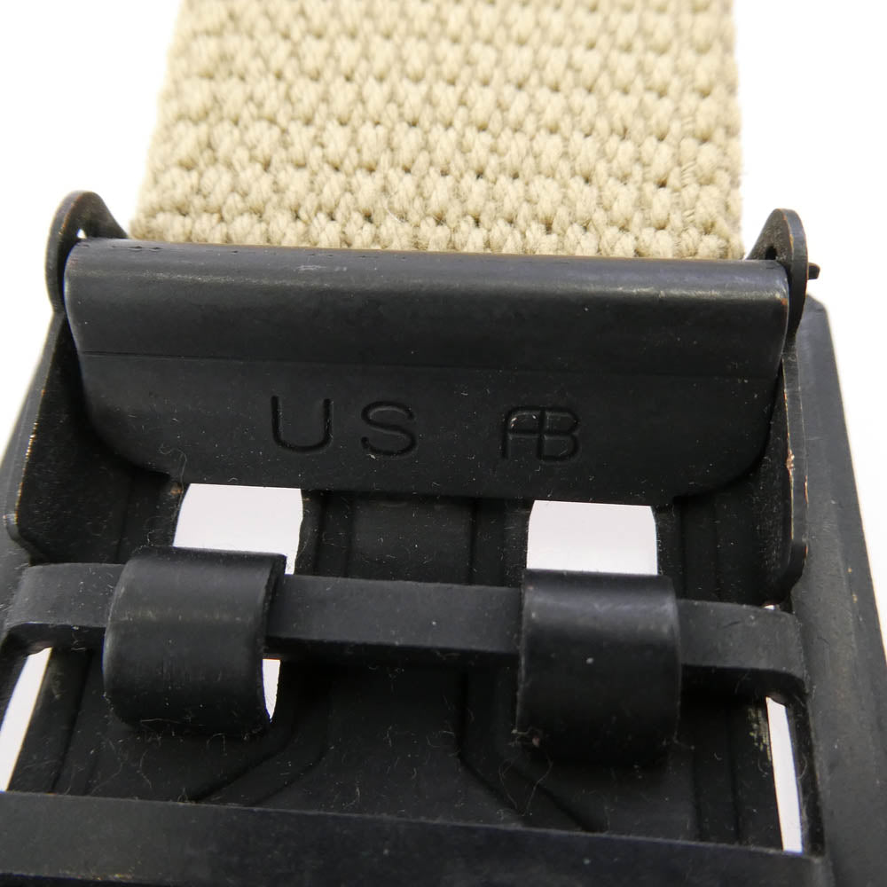 The REAL McCOY'S ザリアルマッコイズ MA17011 Military Web Belt ミリタリー ウェブ ベルト ライトブラウン系【中古】