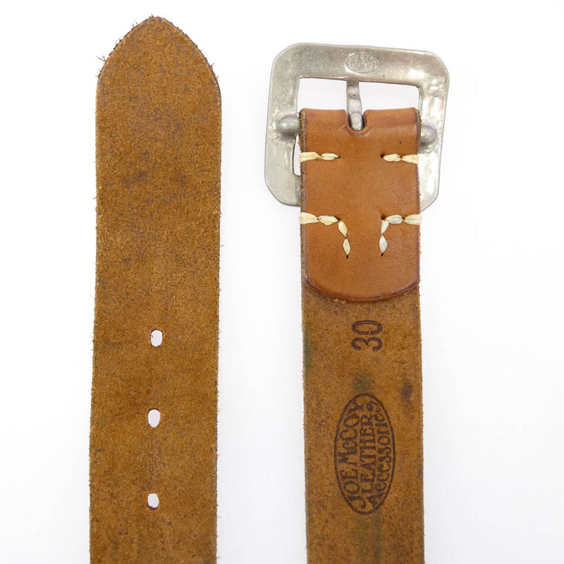【Vintage】Joe McCoy　英国製　高級オークバークベルト 本革正規品 Vintage】Joe McCoy 英国製 高級オークバークベルト 本革正規品
