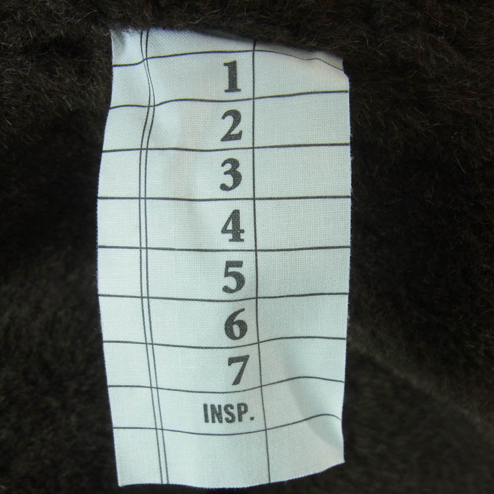 The REAL McCOY'S ザリアルマッコイズ TALON DEMOTEX-ED タロンジップ デッキ ベスト 日本製 カーキ系 オリーブ系 38【中古】