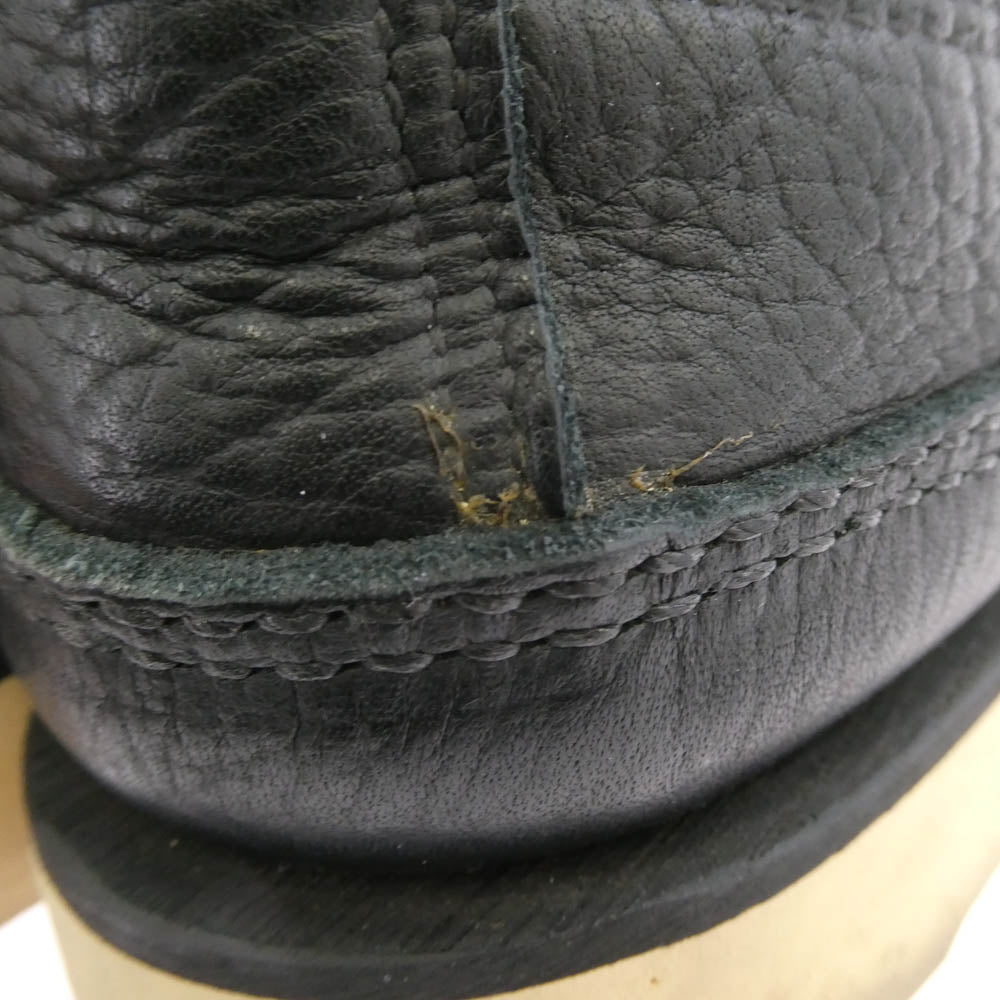 RUSSELL MOCCASIN ラッセルモカシン 6921 SPORTING CLAYS CHUKKA BOOTS スポーティング クレイ チャッカ レザー ブーツ ブラック系 6E【中古】