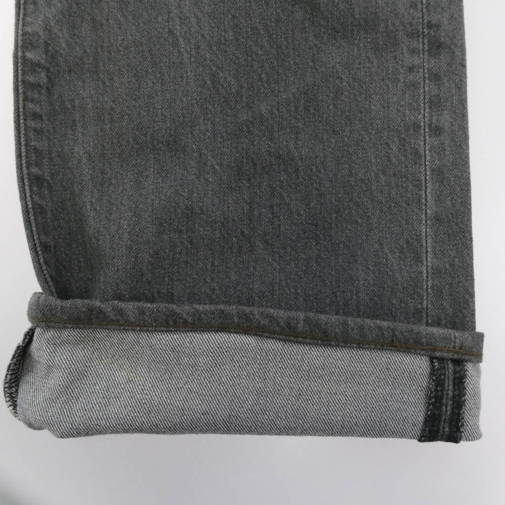 TENDERLOIN テンダーロイン T-RIDERS E シンチバック ボタンフライ ブラック デニム パンツ ブラック系 32【中古】