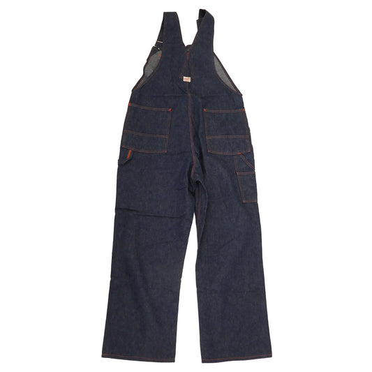 TENDERLOIN テンダーロイン T-OVERALLS デニム オーバーオール オレンジステッチ インディゴブルー系 M【美品】【中古】
