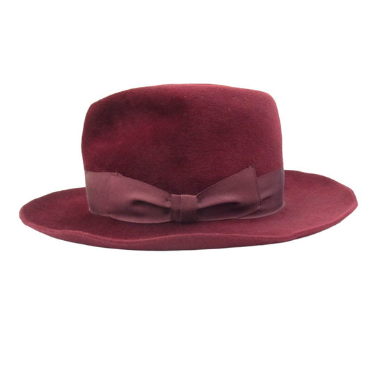 WACKO MARIA ワコマリア ×東京HAT ROCKERS ハットロッカーズ 中折れ ハット エンジ系【中古】