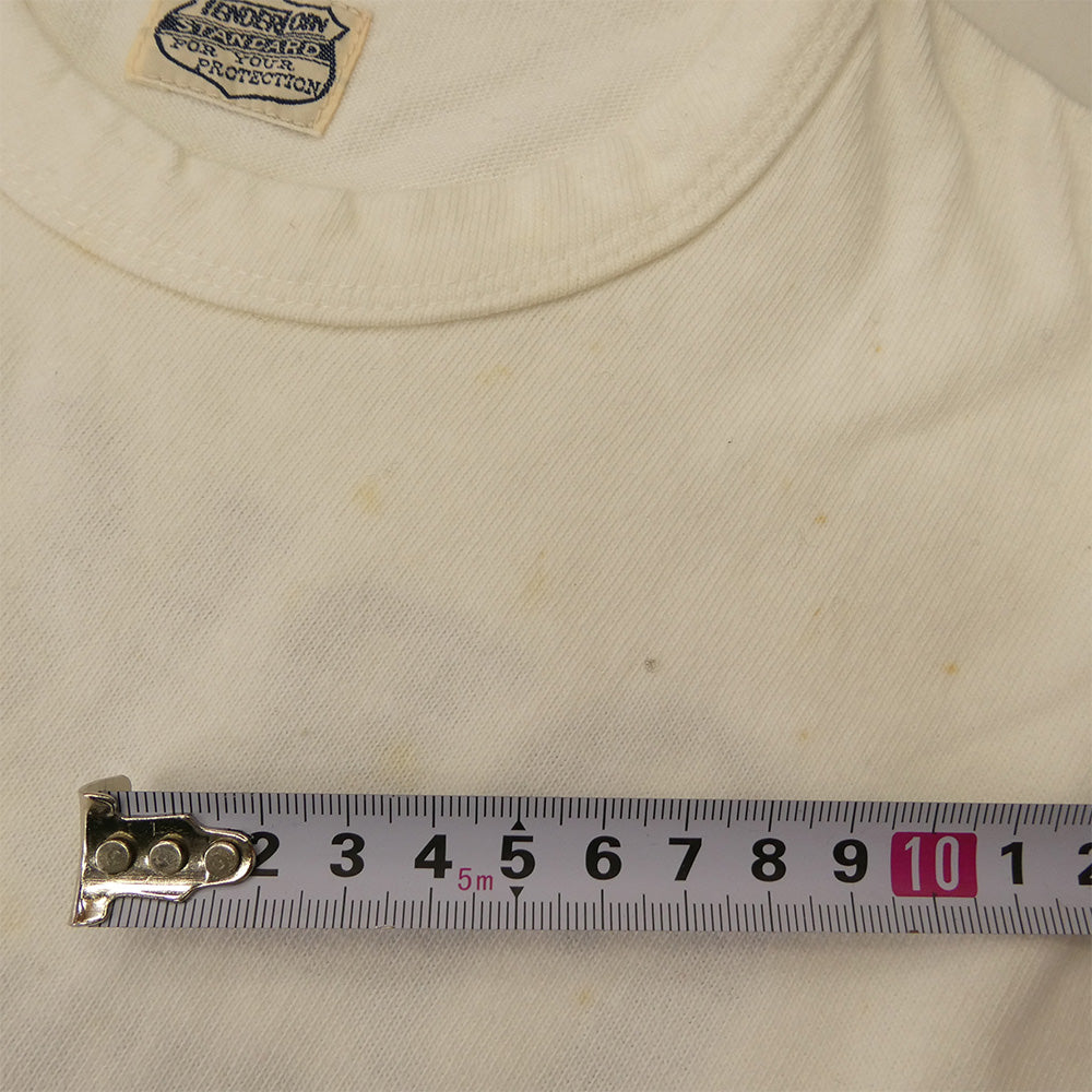 TENDERLOIN テンダーロイン T-TEE3 P バックロゴプリント ポケット 半袖Tシャツ ホワイト ホワイト系 M【中古】