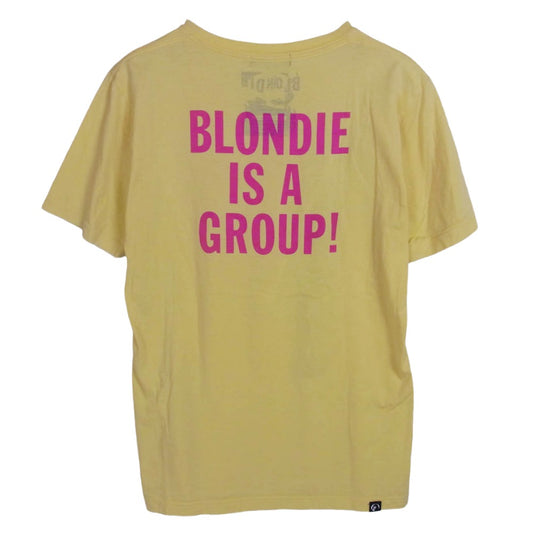 HYSTERIC GLAMOUR ヒステリックグラマー 0202CT06 ANDY WARHOL アンディウォーホル ガールプリント 半袖 Tシャツ カットソー イエロー系 S【中古】