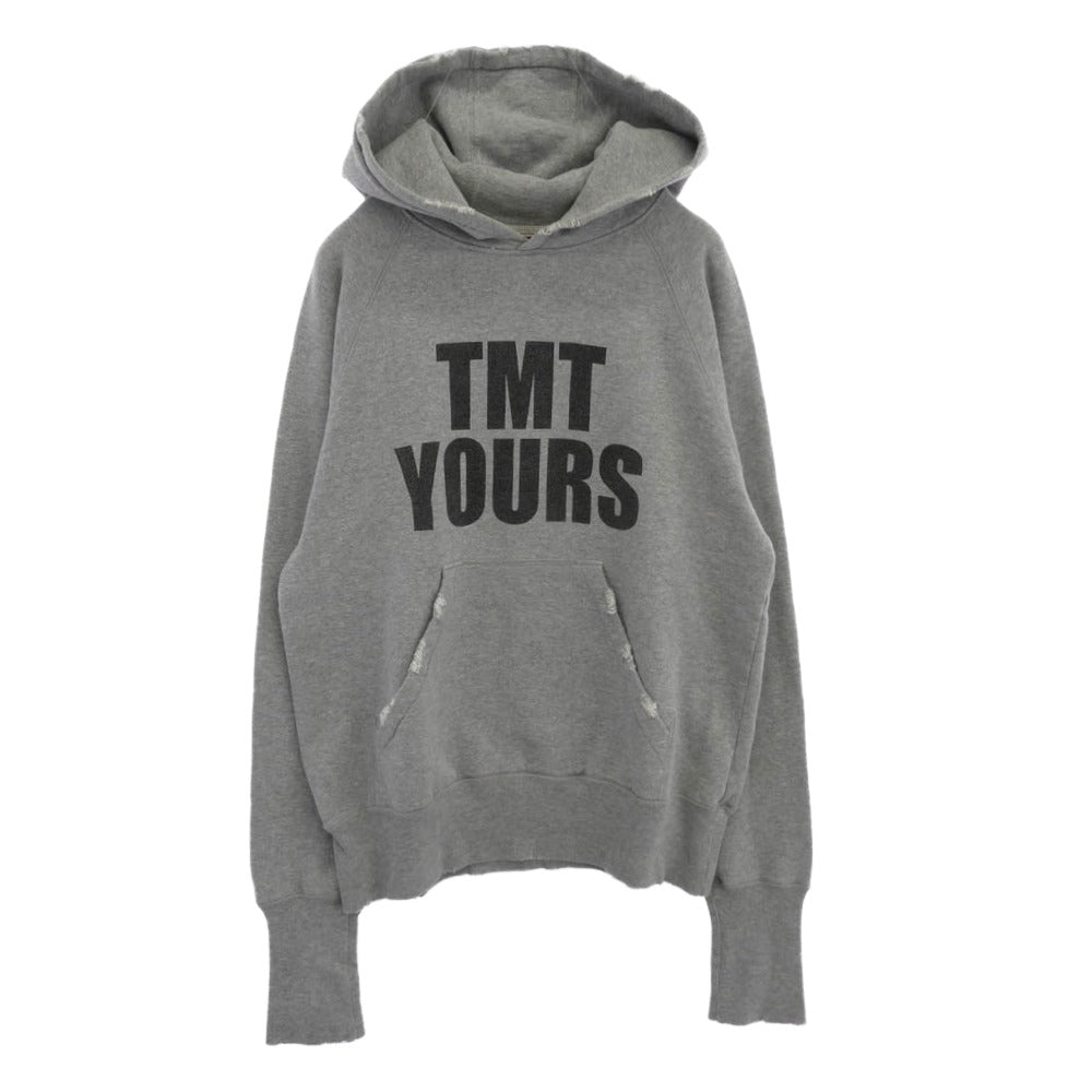TMT YOURS グレー パーカー M TMT ティーエムティー BIGHOLIDAY