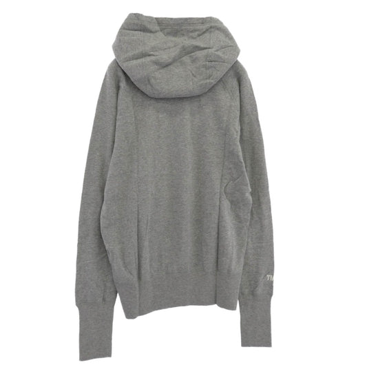 TMT ティーエムティー TSW-S1305 SURFIN TMT プリント プルオーバー スウェット パーカー フーディー グレー系 M【美品】【中古】