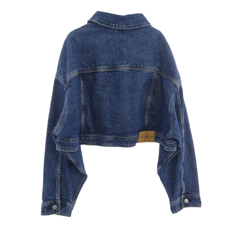 CALVIN KLEIN カルバンクライン J220662-1A4 BOXY CROPPED DENIM