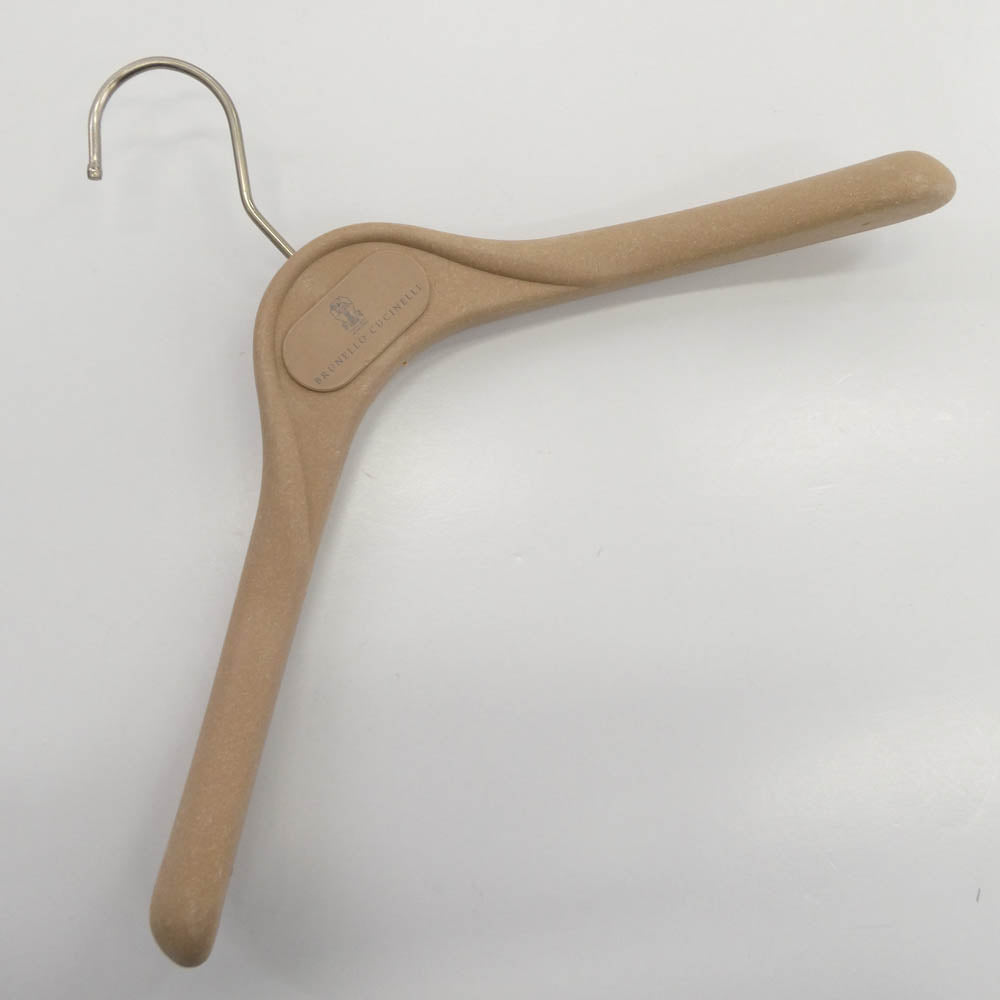 Brunello Cucinelli ブルネロクチネリ ニット切替 コットン ハーフコート ショートコート カーキ系 42【中古】