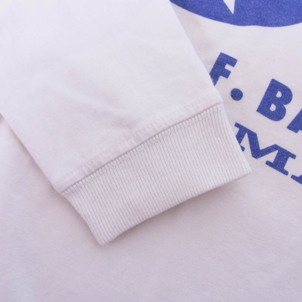 Buzz Rickson's バズリクソンズ USA製 US,AIR FORCE 長袖 tシャツ カットソー ホワイト系 M【中古】