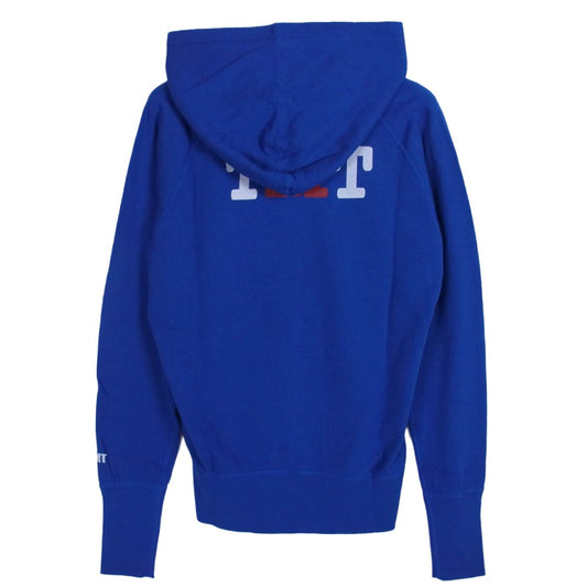 TMT ティーエムティー TSW-S17SP01 buy buy baby プリント スウェット パーカー ブルー系 M【極上美品】【中古】