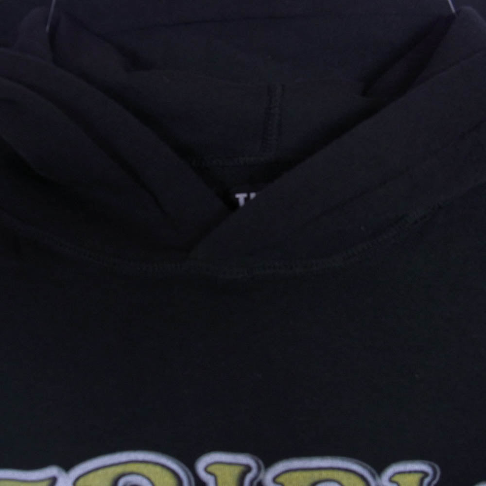 TMT ティーエムティー TSW-F18SP03 TRIPLE STARS プリント スウェット パーカー ブラック系 M【極上美品】【中古】