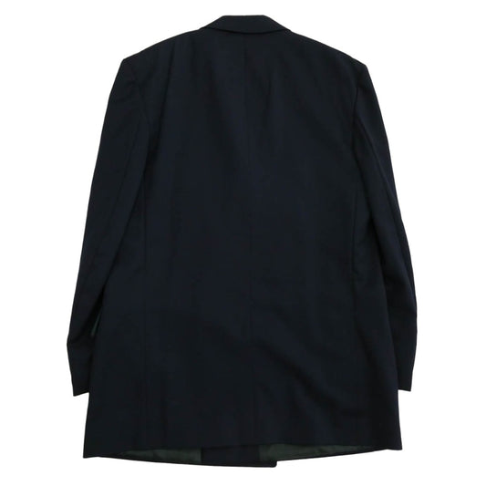 YVES SAINT LAURENT イヴサンローラン old カナダ製 オールド テーラード ジャケット 紺ブレ ネイビー系【中古】