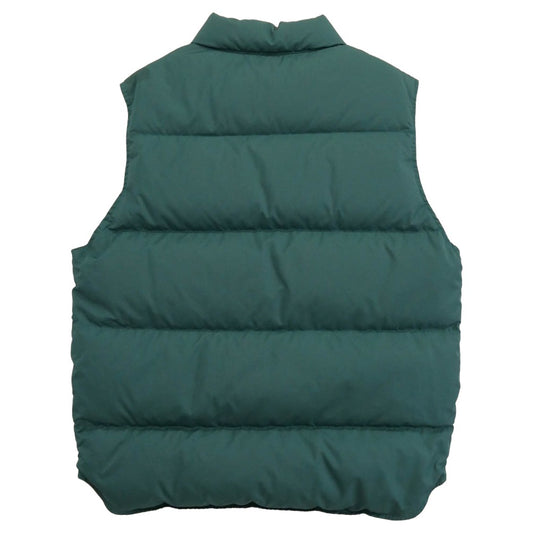 WOOLRICH ウールリッチ WOVE0100BE ×BEAMS F ビームスF VINTAGE VEST ヴィンテージ ダウン ベスト グリーン系 M【中古】