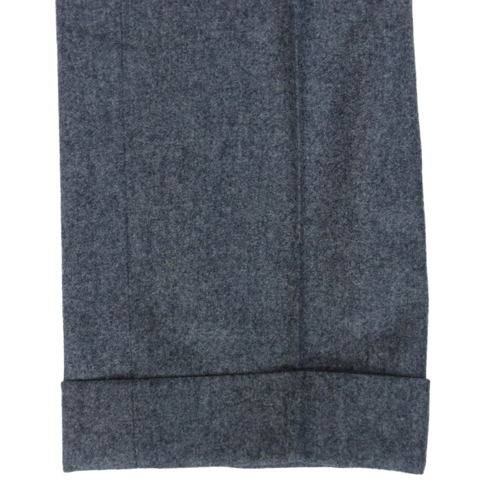イガラシトラウザーズ BEAMS ビームスF別注 裾ダブル ウール パンツ グレー系 48【美品】【中古】