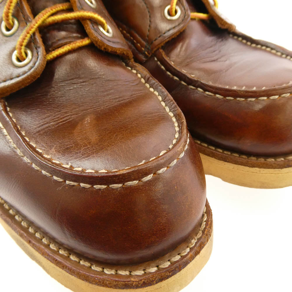 RED WING レッドウィング 8858 USA製 100周年モデル アイリッシュセッター ホーウィン クロム エクセル ワーク ブーツ ブラウン系 US 9E【中古】