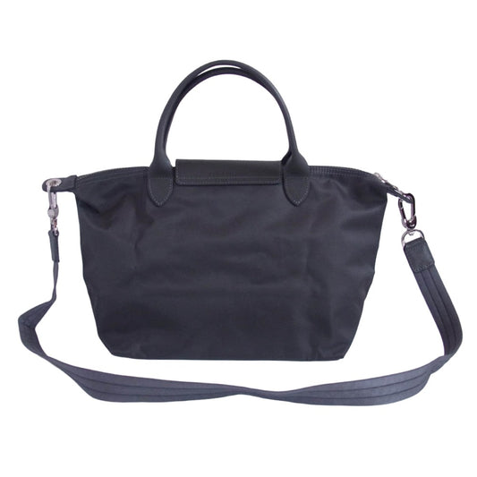 Longchamp ロンシャン ル プリアージュ ネオ S 2WAY バッグ カーキ系【中古】