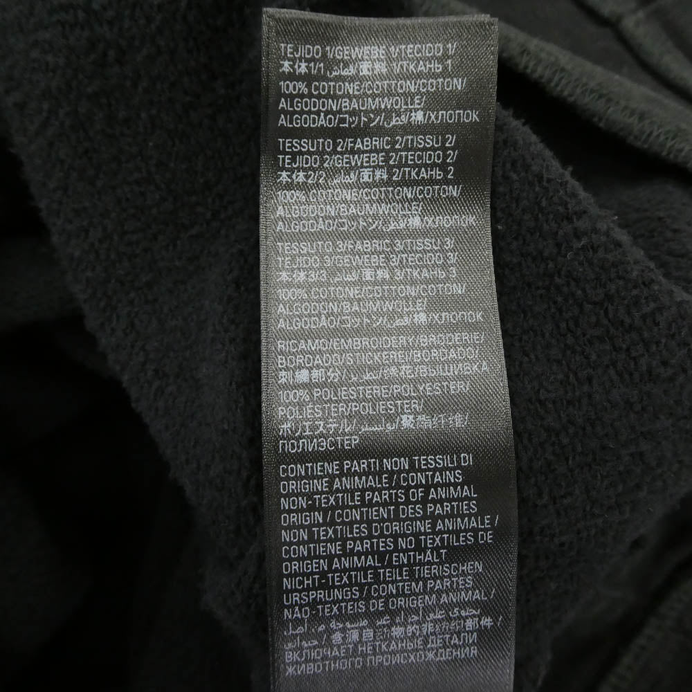 BALENCIAGA バレンシアガ 25SS 838975 TSVC6 1041 Balenciaga Hybrid Mini Dress シャツカラー ハイブリッド ミニ ドレス スウェット ワンピース ブラック系 1【中古】