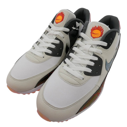 NIKE ナイキ FB5038-160 Air Max 90 Golf White エアマックス 90 ゴルフ ローカット スニーカー マルチカラー系 29cm【新古品】【未使用】【中古】