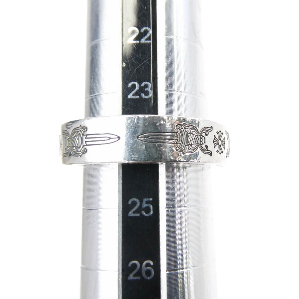 CHROME HEARTS クロムハーツ(原本無) 6mm SPACER DAGGER 6mm スペーサーダガー リング シルバー系 24号【中古】