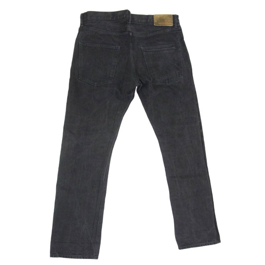 VISVIM ビズビム 15SS 0115105005037 social sculpture 01 SLIM CMYK BLK ソーシャルスカルプチャー デニムパンツ ジーンズ ブラック系 34【中古】