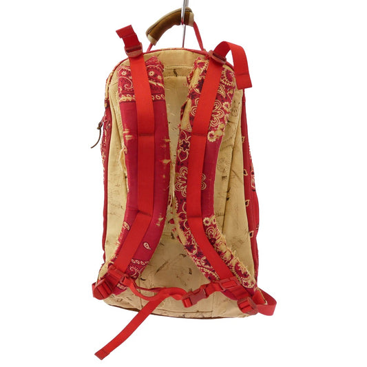 VISVIM ビズビム ICT BANDANA 22L バンダナ柄 バックパック リュック デイパック レッド系【中古】