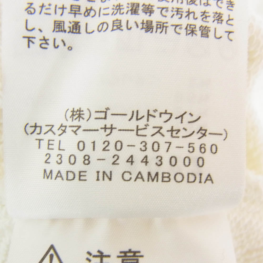 THE NORTH FACE ノースフェイス NT12402Z ロゴ クルーネック スウェット トレーナー ホワイト系 XXL【中古】