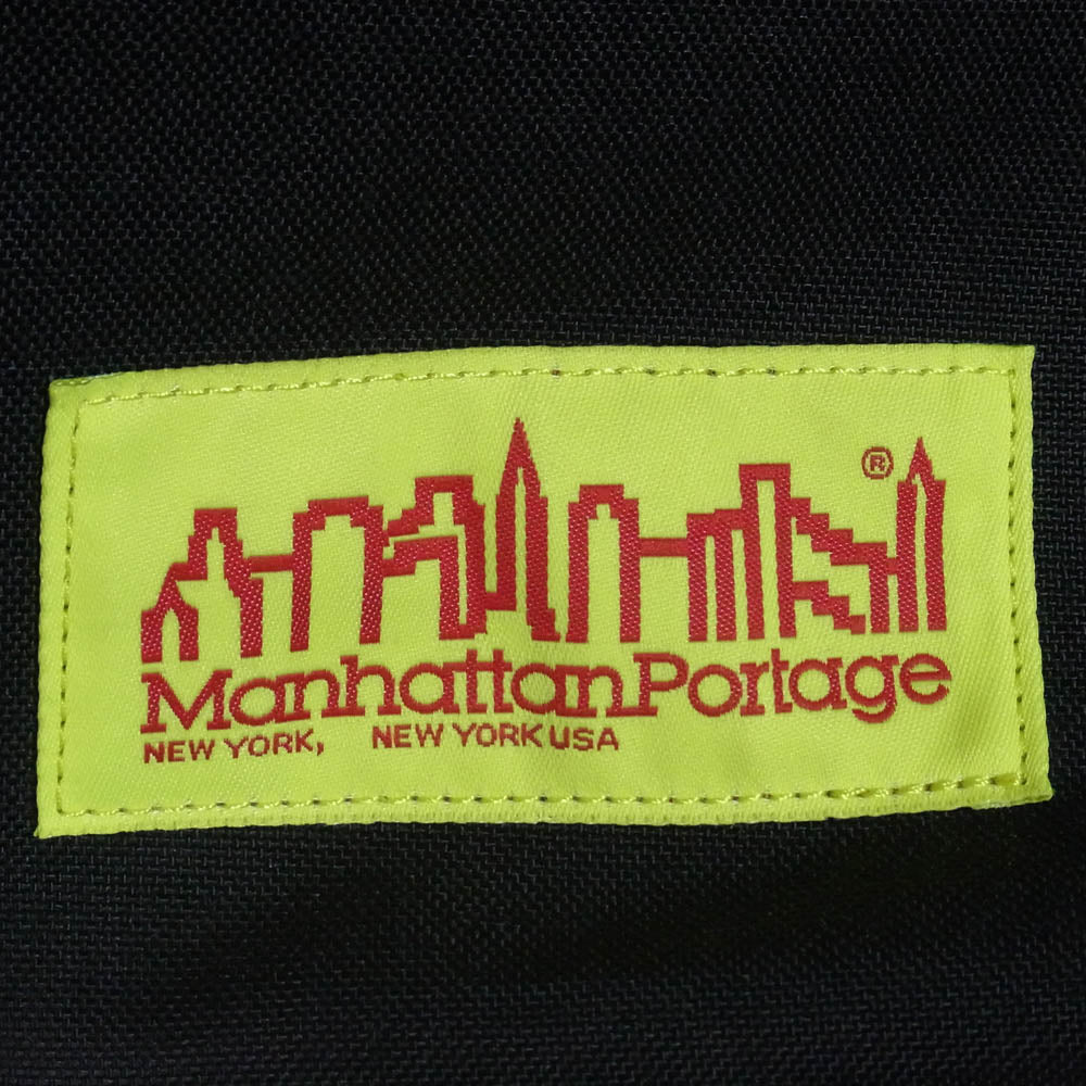Manhattan Portage マンハッタンポーテージ NYC メッセンジャー ショルダー バッグ ブラック系【中古】