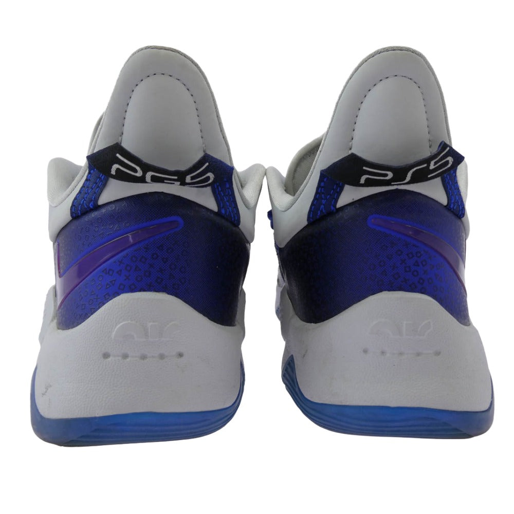 NIKE ナイキ CZ0099-400 PLAYSTATION PG5 プレイステーション ローカットスニーカー ブルー系 27.5cm【中古】