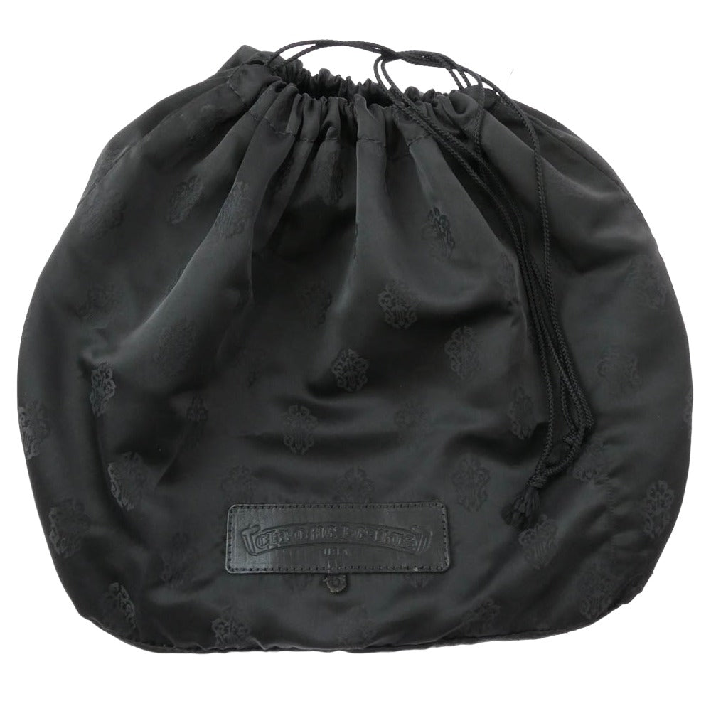 CHROME HEARTS クロムハーツ(原本無) ホースシュージップ ナイロン ガンスリンガー ショルダーバッグ ブラック系 5【中古】