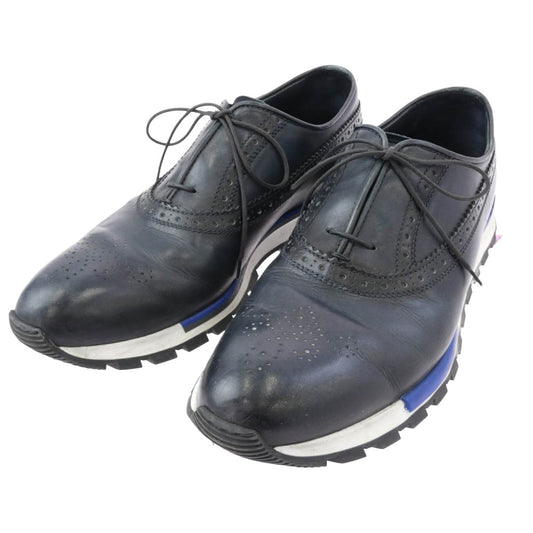 Berluti ベルルッティ 0166X ファストトラック レザー ドレスシューズ スニーカー ブラック系 7【中古】