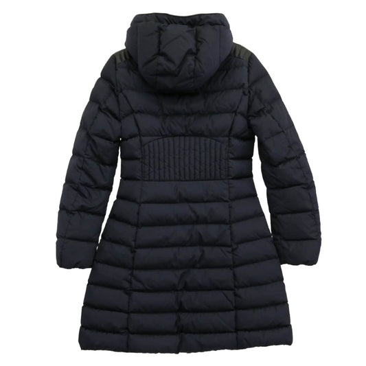 MONCLER モンクレール E20934937085 TALEV GIUBBOTTO タレヴ 肩レザー切替 ダウン コート ジャケット ネイビー系【中古】